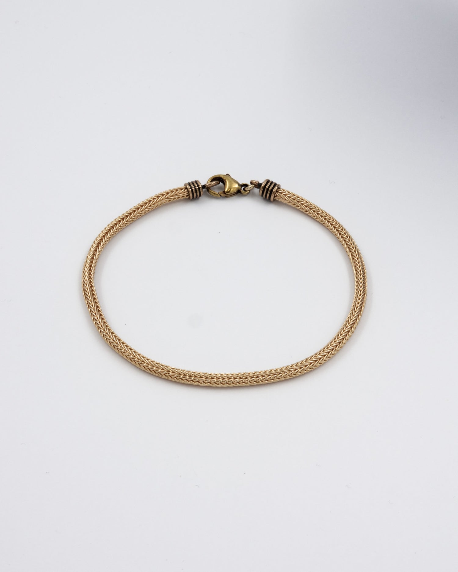 Net chain bracelet bronze