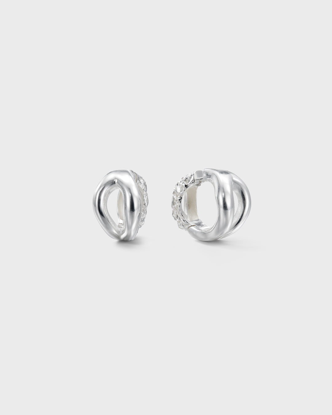 Männyt hoop earrings silver