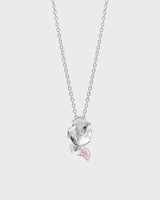 Pink Ribbon 2024 pendant Summer Night Rose silver